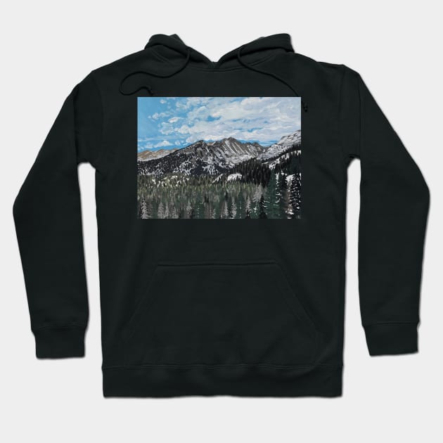 Colorado Rockies Hoodie by vickykuprewicz